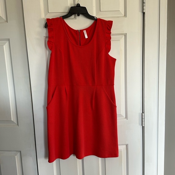 Xhilaration Size XXL Orange Dress - Picture 1 of 3